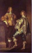 Anthony Van Dyck Portrait of Lord John Stuart and his brother Lord Bernard Stuart painting